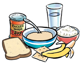 child soft diet foods.